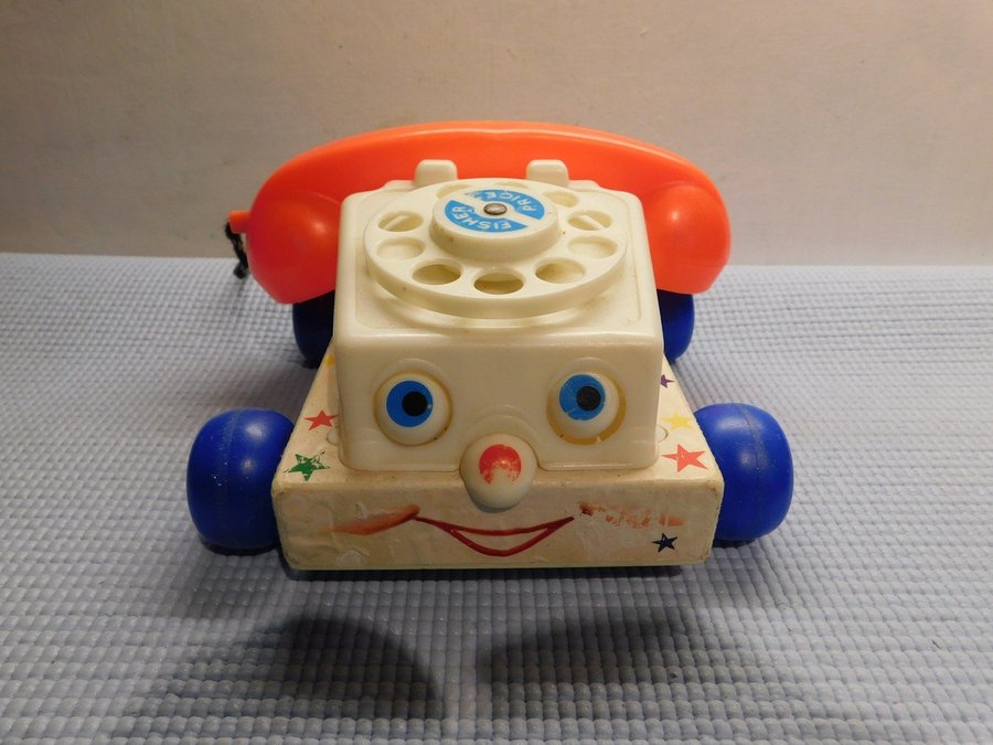 Fisher Price Biltelefonen från 1961 Äldre Variant