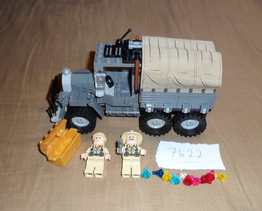 LEGO : Indiana Jones / Lastbil från: Race for the Stolen Treasure Set 7622