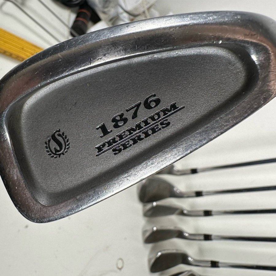 8 St Järnset True Temper Spalding 1876 Premium Series Iron Set Golf Club USA