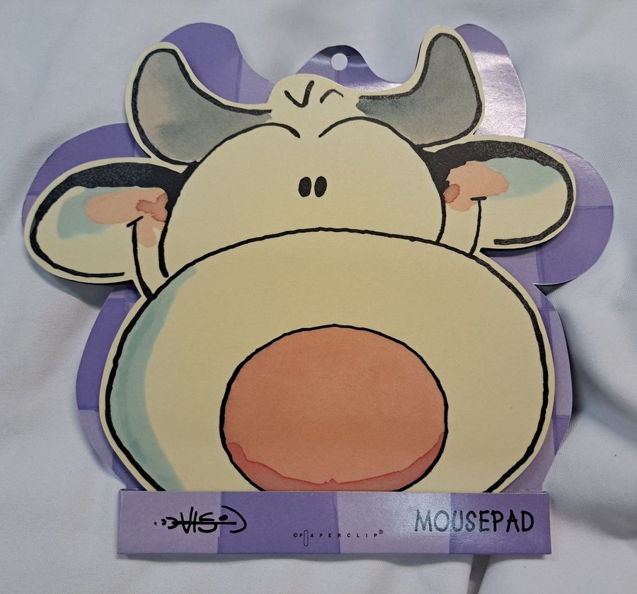 Komus vadderar Cow Mouse Pad