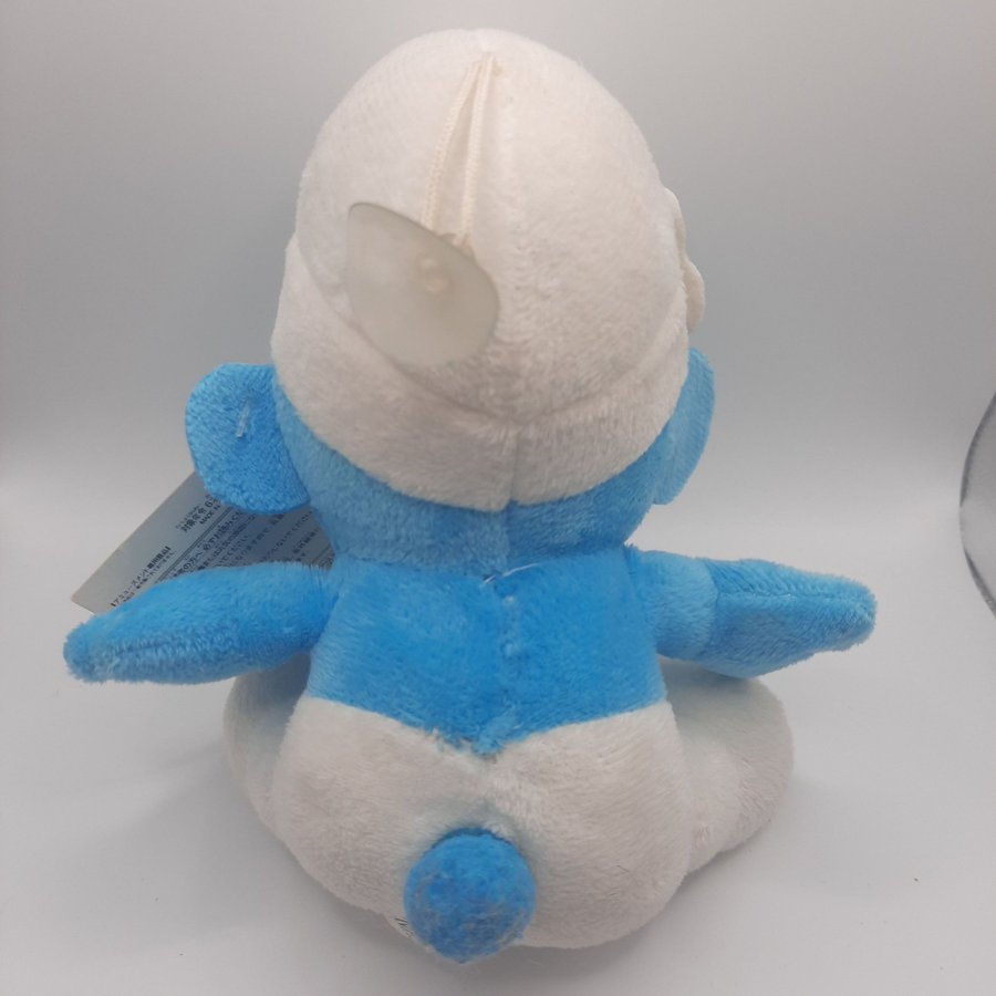 2011 Peyo Smurf Plush Stuffed Animal Toy with Suction Cup