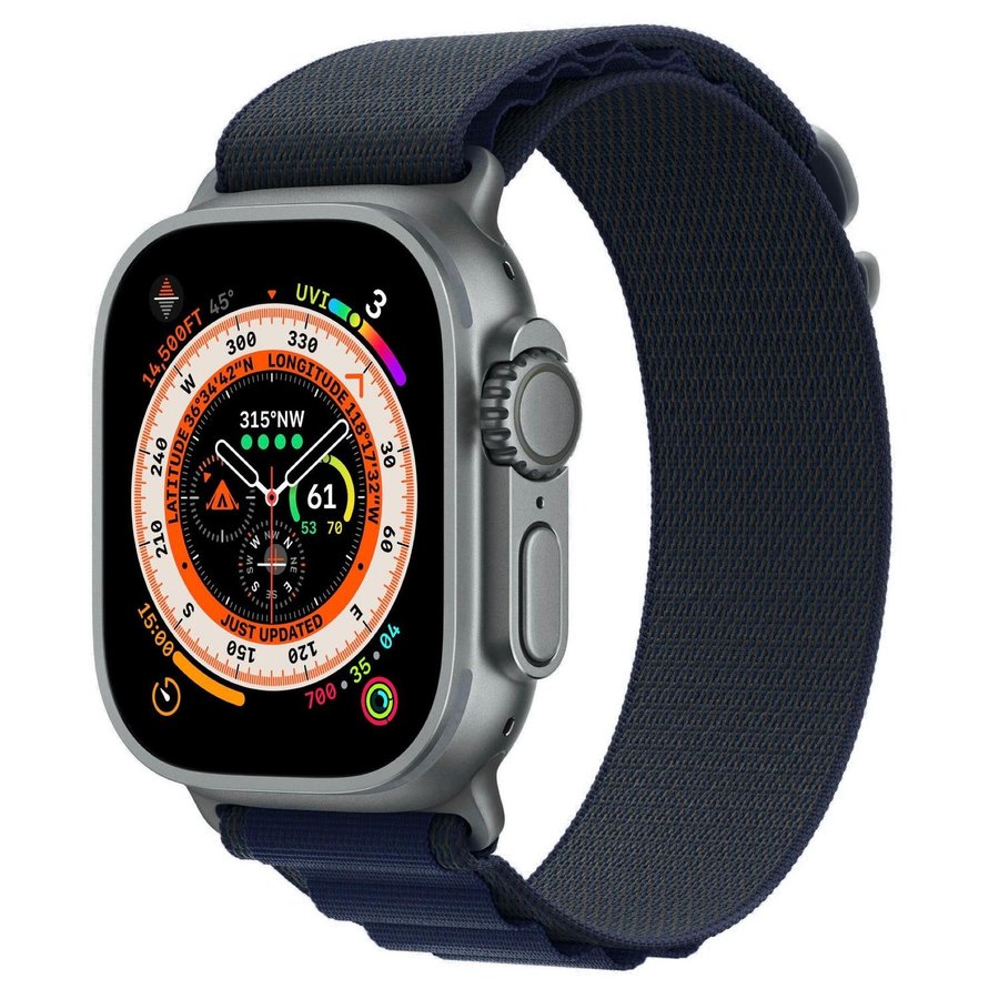Alpine Loop 42/44/45/49mm Apple Watch Armband - NAVY