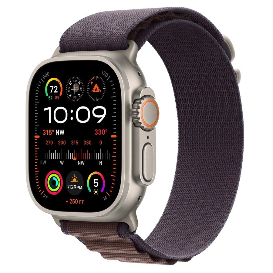 Bergsloop 42/44/45/49mm Apple Watch Armband - BLÅLILA