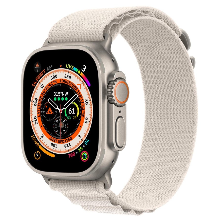 Alpine Loop 38/40/41mm Apple Watch Armband - STARLIGHT