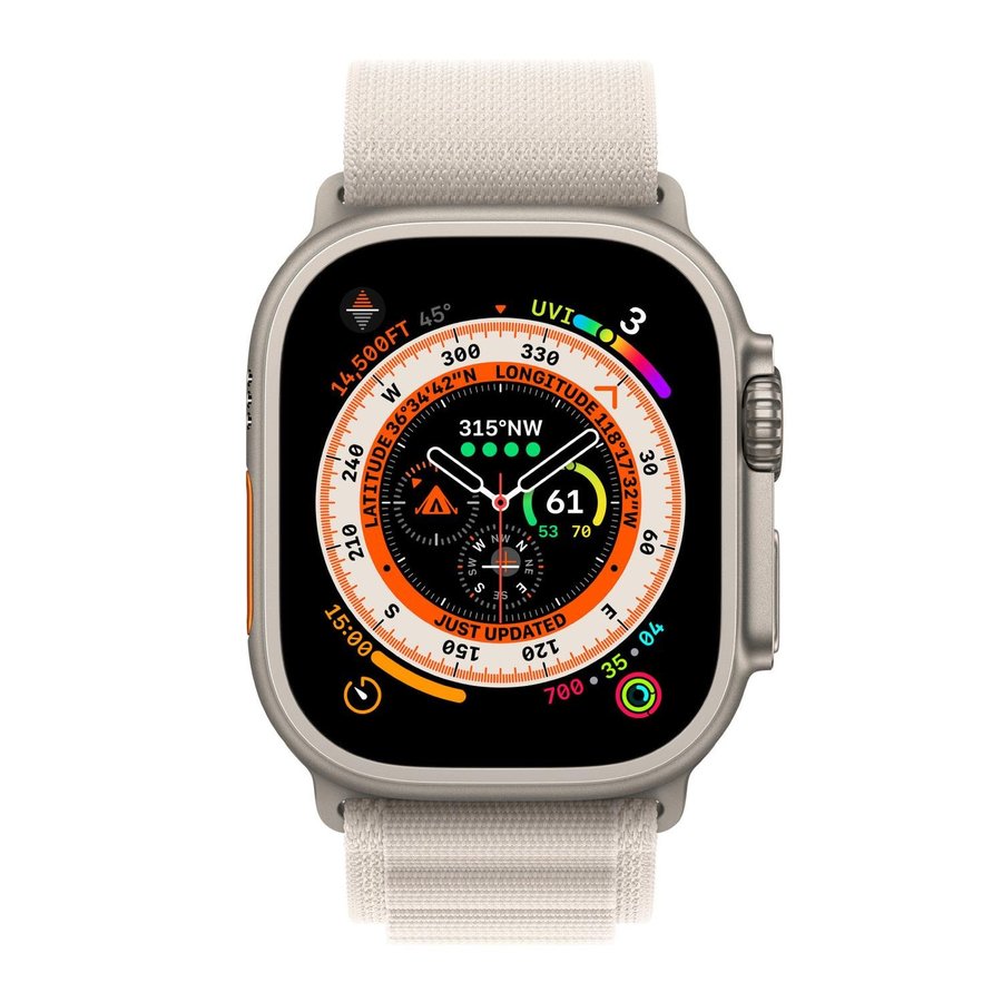Bergsloop 42/44/45/49mm Apple Watch Armband - BEIGE
