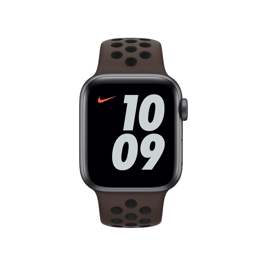 Sportband 42/44/45/49mm (M/L) Apple Watch Armband - MÖRKBRUN / SVART