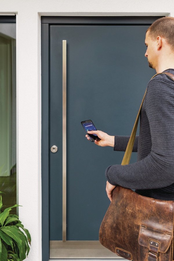 ABUS HomeTec Pro Bluetooth CFA3100 Smart Door Lock Actuator Drive Eurocyl App