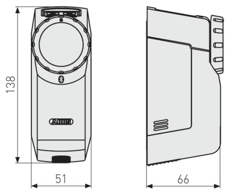 ABUS HomeTec Pro Bluetooth CFA3100 Smart Door Lock Actuator Drive Eurocyl App