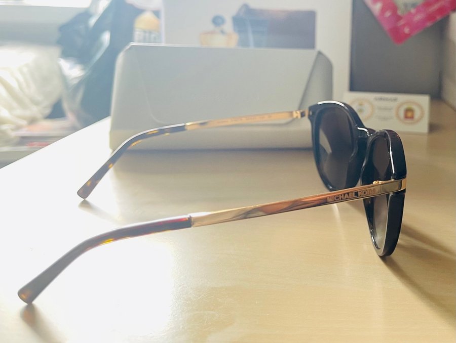Michael Kors MK2023 ADRIANNA III Sunglasses for Women Black Round