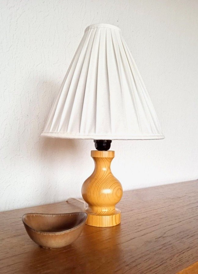 Vintage Lampa - Swedish Modern Furu Sportstuga 50 60 70 Tal Retro Design