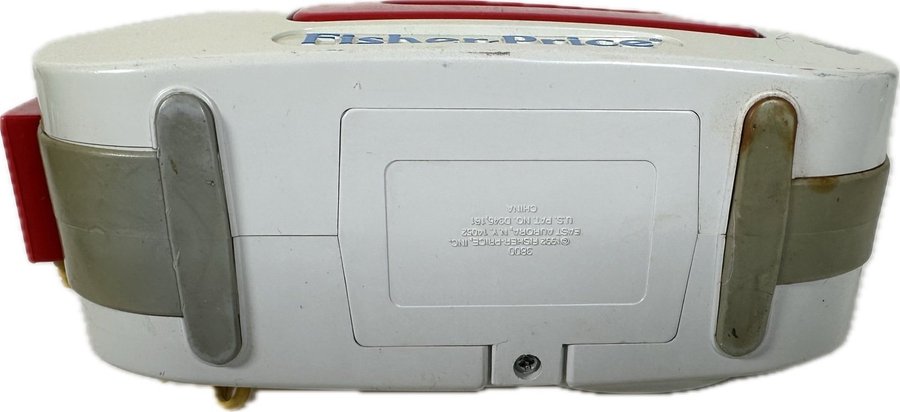 Kassettbandspelare Vintage 1992 Fisher Price Cassette Tape Player Recorder 3800