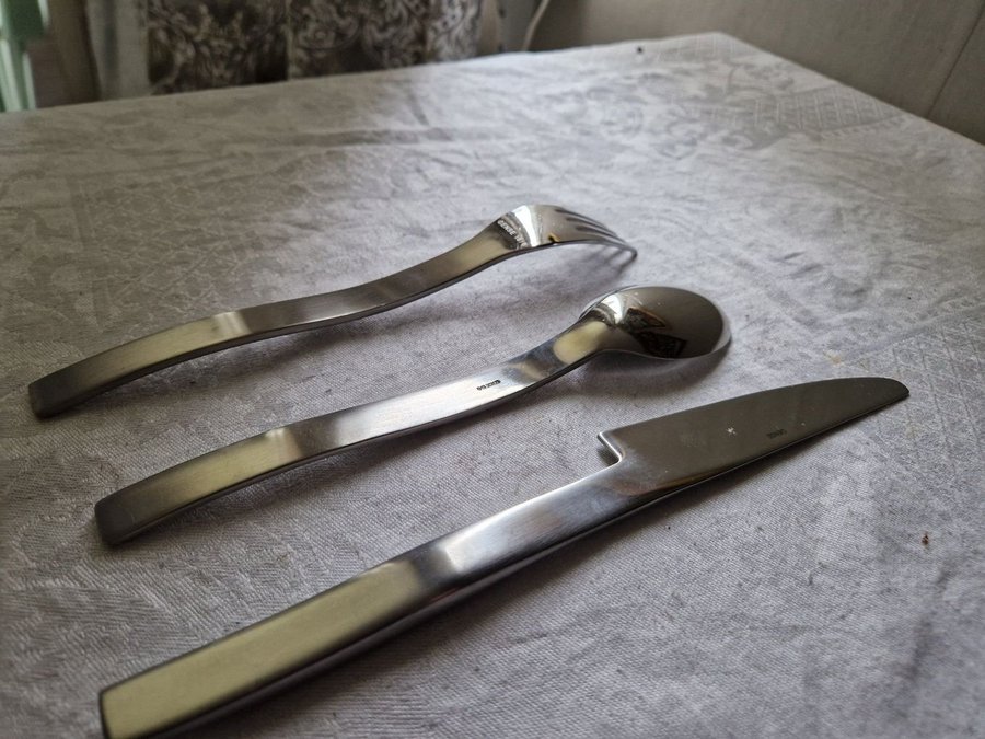 Bestick set 3 delar GENSE matsked gaffel kniv