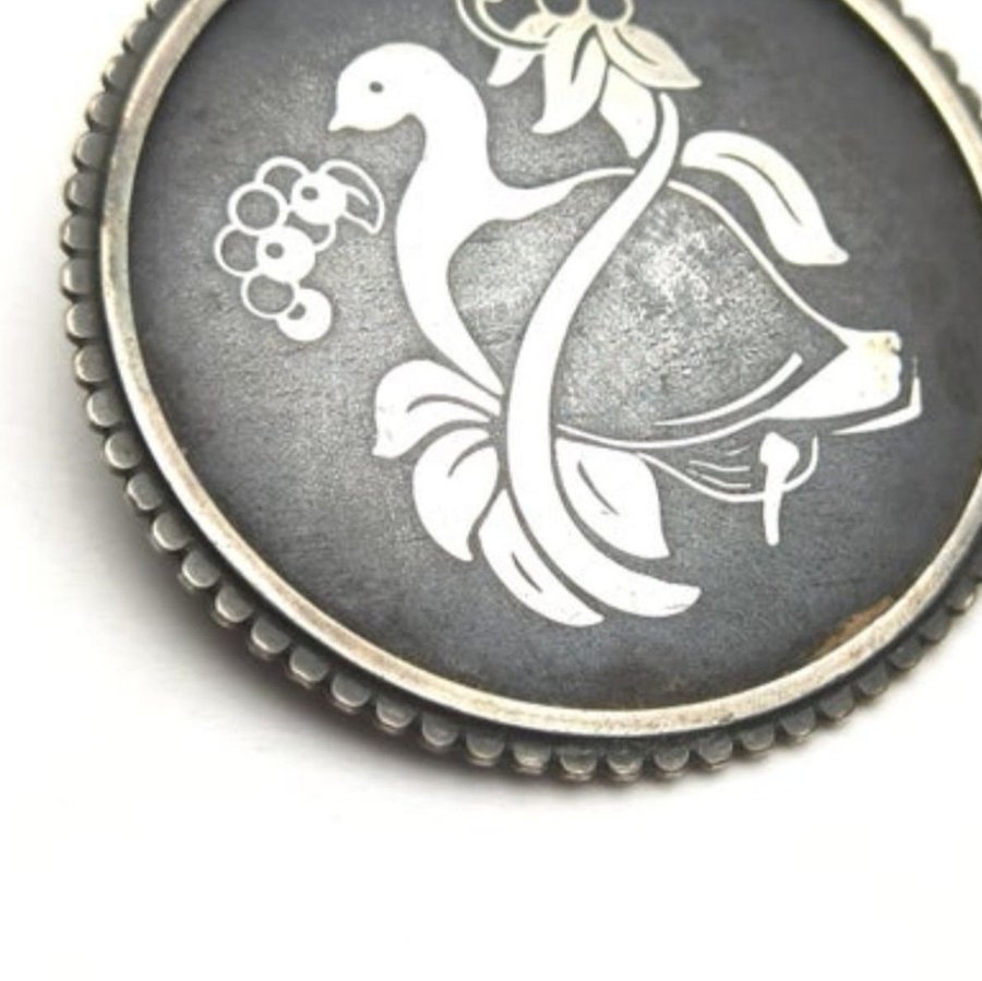 Harald Nielsen for Georg Jensen sølv broche