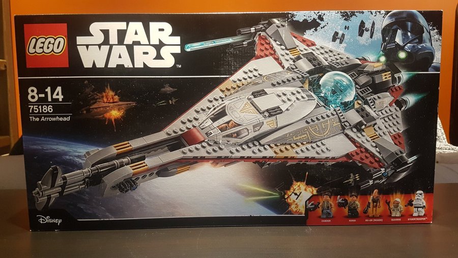 LEGO Star Wars "75186 -The Arrowhead" (NY  OÖPPNAD)