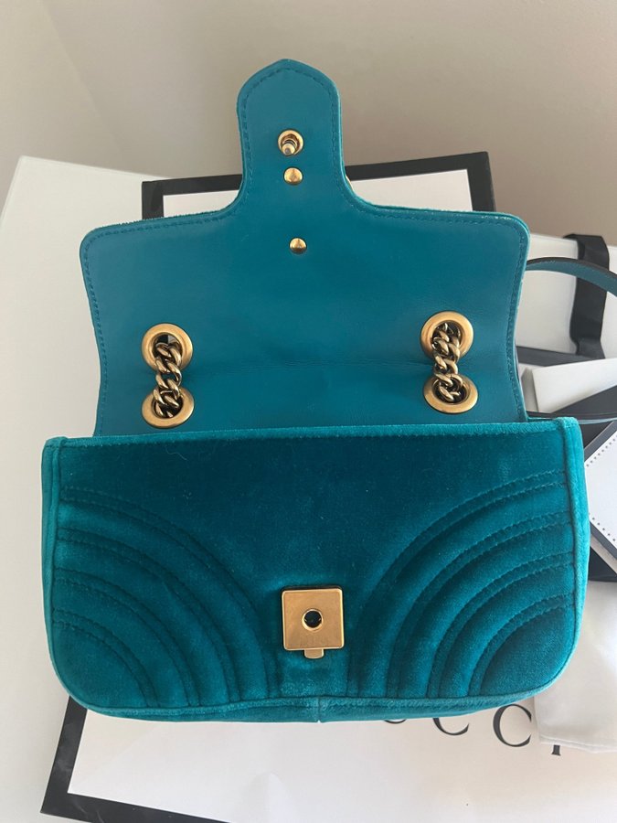 Gucci Marmont velvet crossbody bag