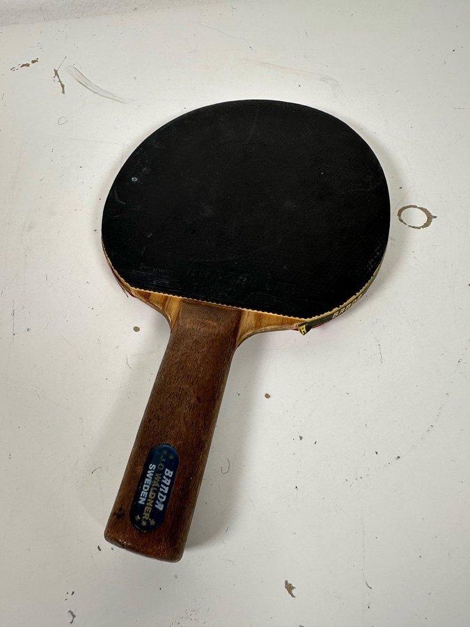 Vintage J O WALDNER BANDA mini pingisracket racket bordtennis