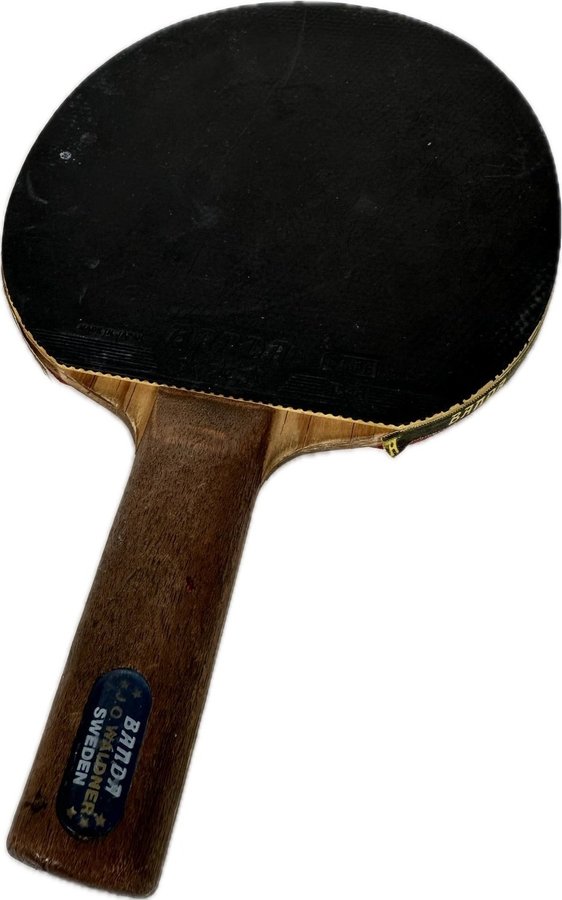 Vintage J O WALDNER BANDA mini pingisracket racket bordtennis