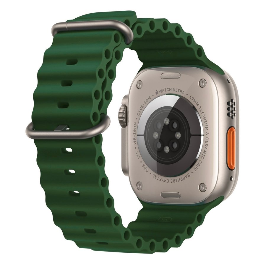 Ocean Band 42/44/45/49mm Apple Watch Armband - GREEN
