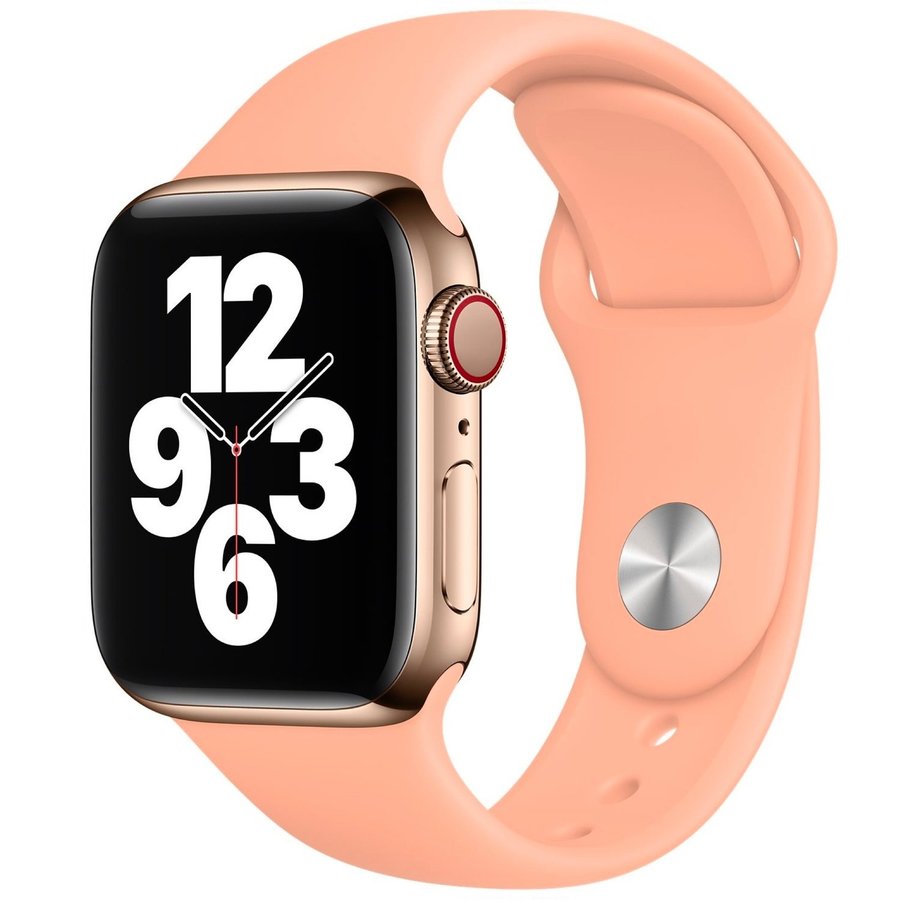 Silicone Band 38/40/41mm (M/L) Apple Watch Armband - CANTALOUPE