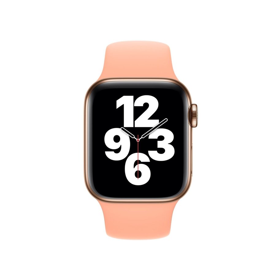 Silicone Band 38/40/41mm (M/L) Apple Watch Armband - CANTALOUPE