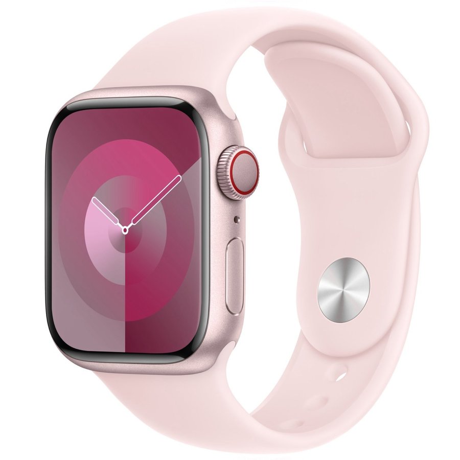Silicone Band 38/40/41mm (M/L) Apple Watch Armband - LIGHT PINK