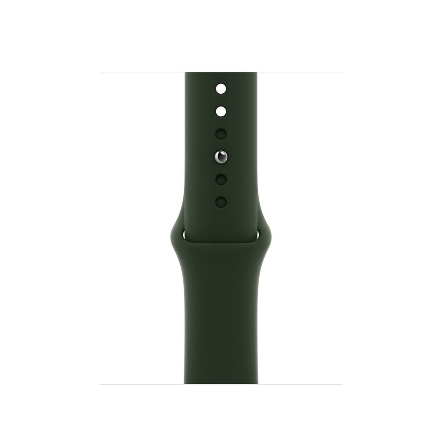 Silicone Band 42/44/45/49mm (M/L) Apple Watch Armband - CYPRUS GREEN