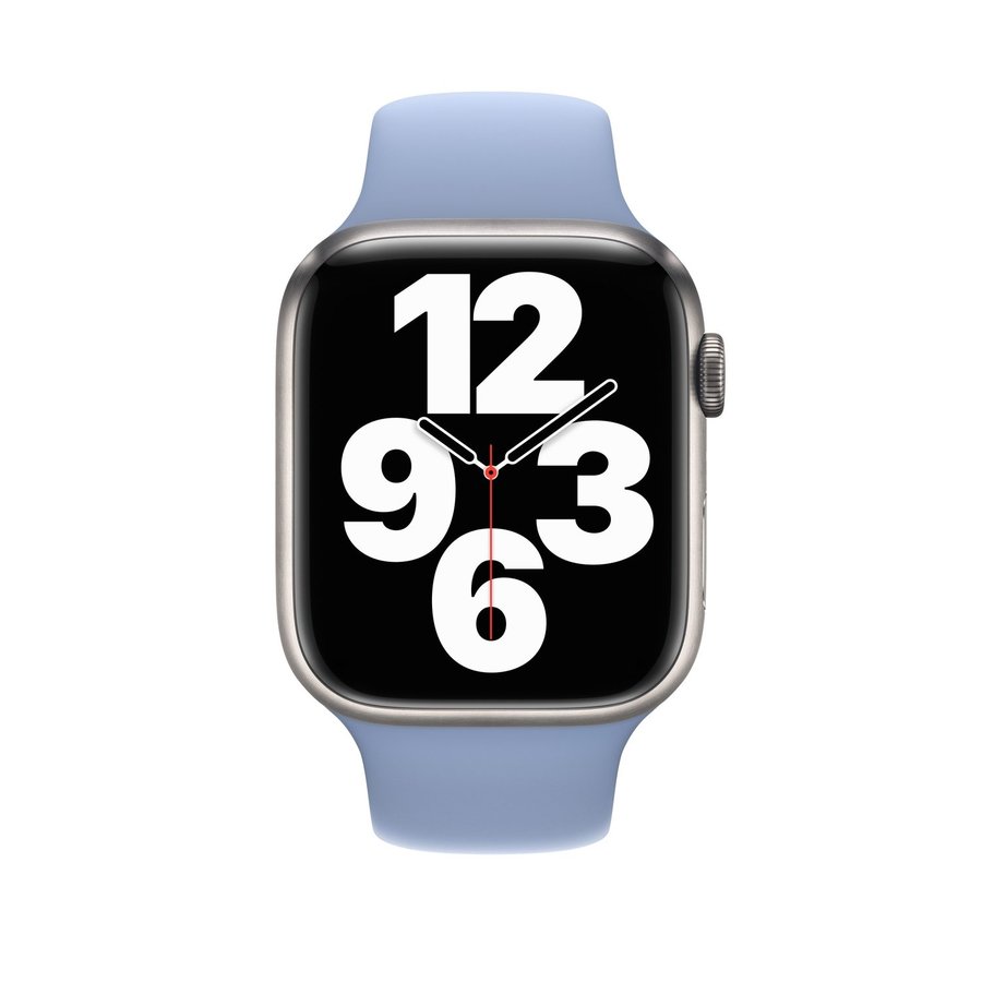 Silicone Band 42/44/45/49mm (M/L) Apple Watch Armband - BLUE FOG