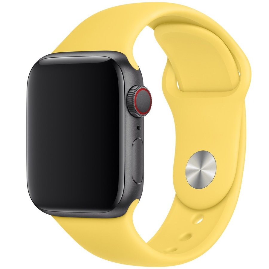 Silicone Band 42/44/45/49mm (M/L) Apple Watch Armband - CANARY YELLOW