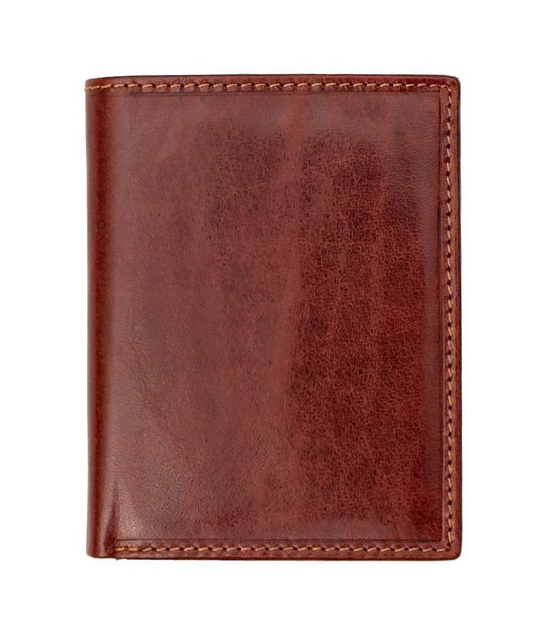 Personalized Mens Wallet Leather Mens Wallet With Coin Pocket Handmade Gift