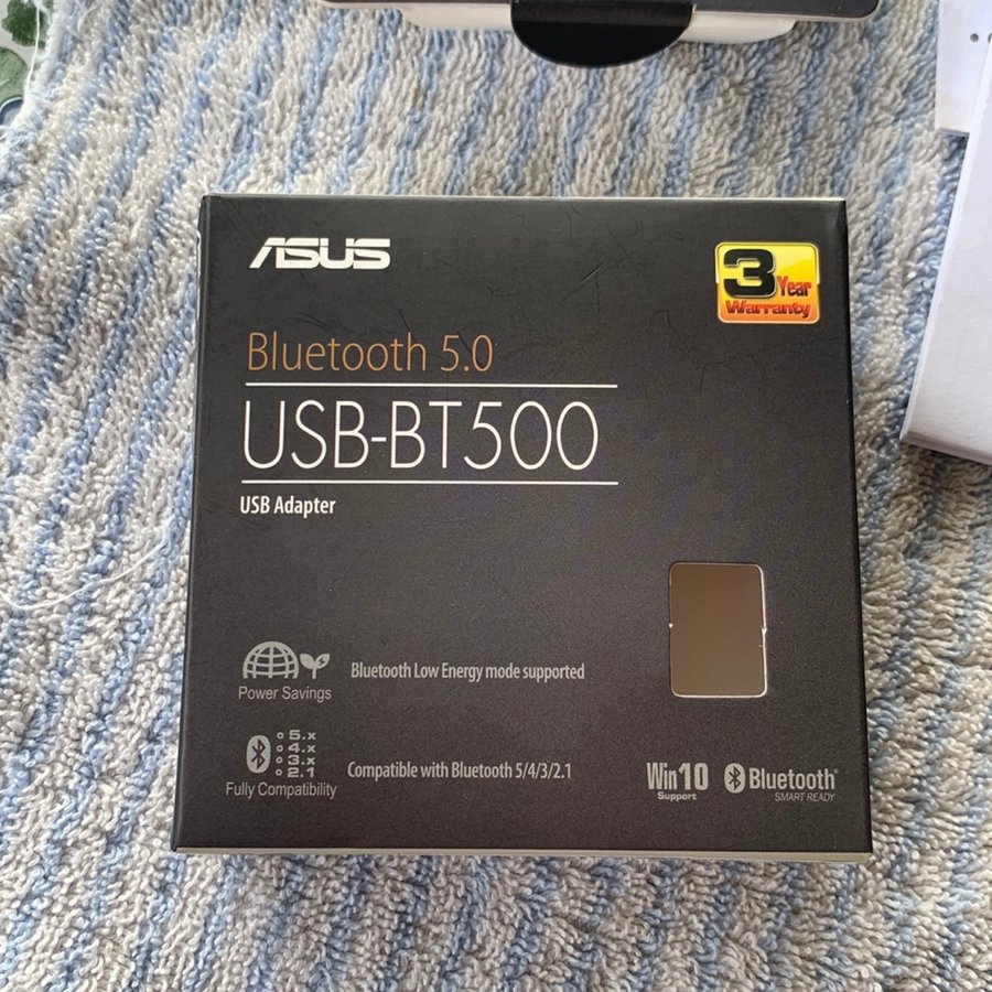 Asus Bluetooth 50 till USB adapter USB-BT500 Helt ny