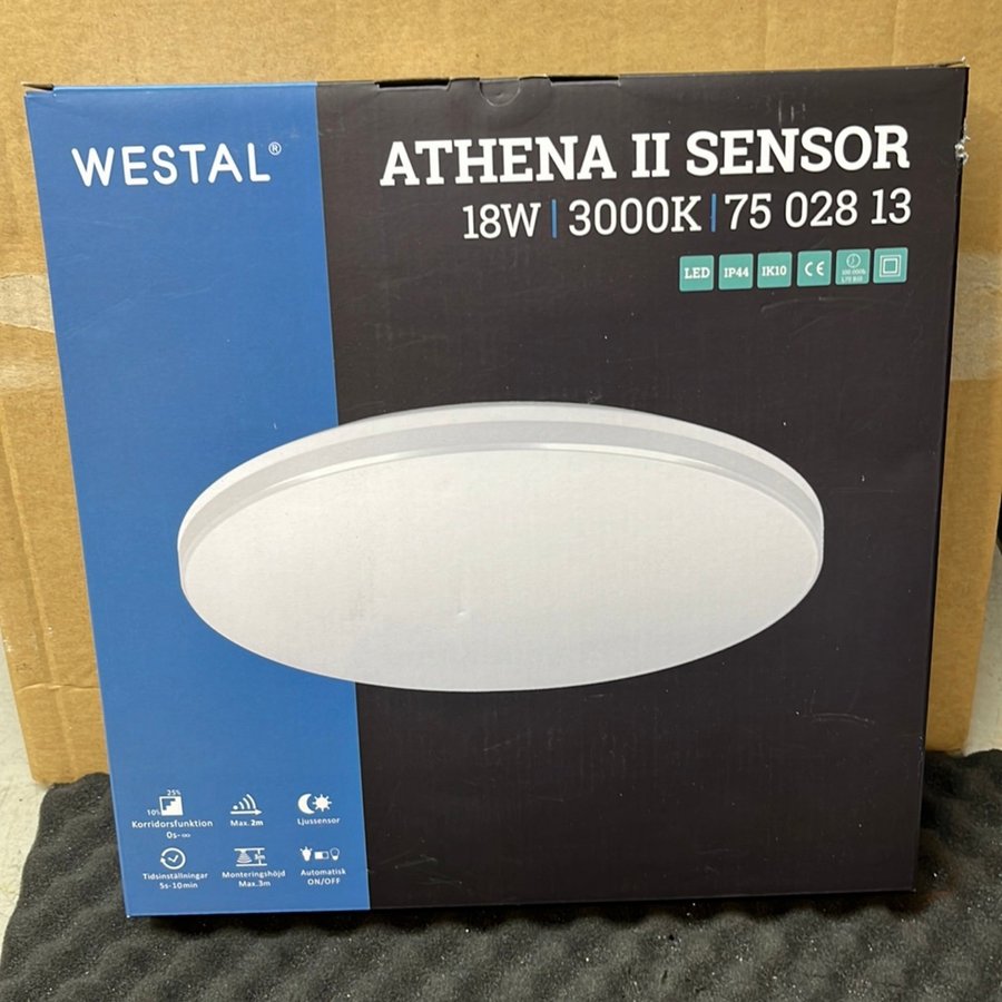 Plafond Athena II 18W HF-sensor