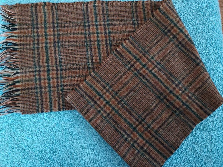 Halsduk Caschmere Wool VINTAGE 21 cm x 126 cm