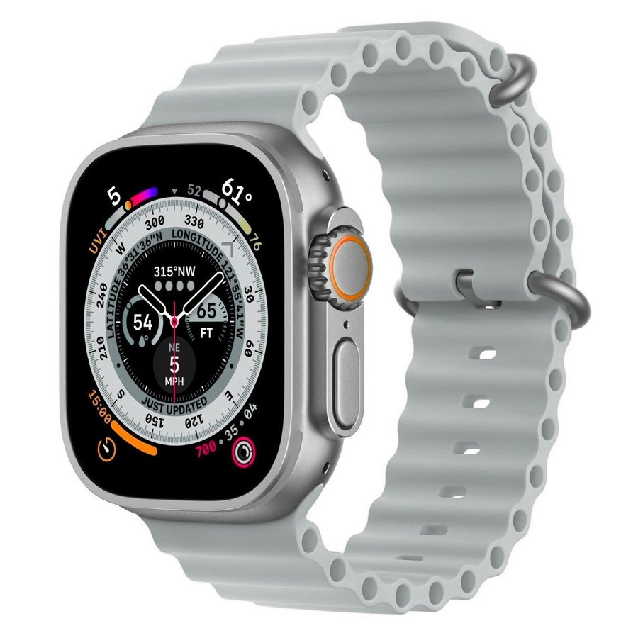 Havsband 38/40/41mm Apple Watch Armband - LJUSGRÅ