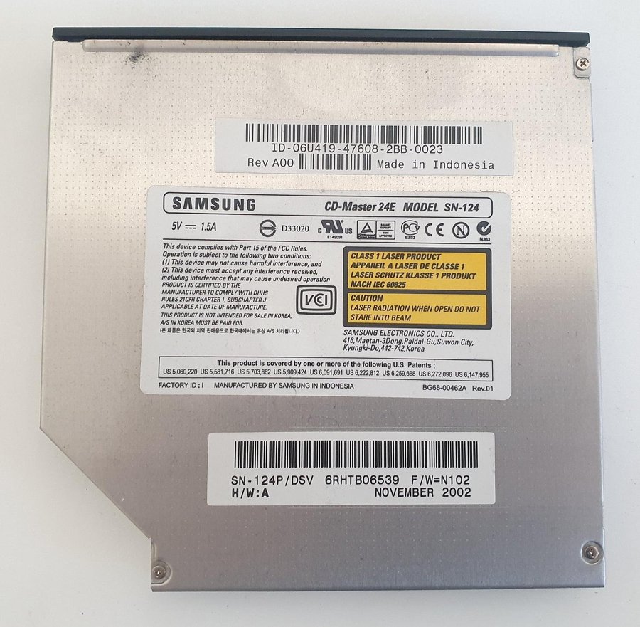 Dell PowerEdge 2650 - 24x Slimline CD-ROM Drive 6U419