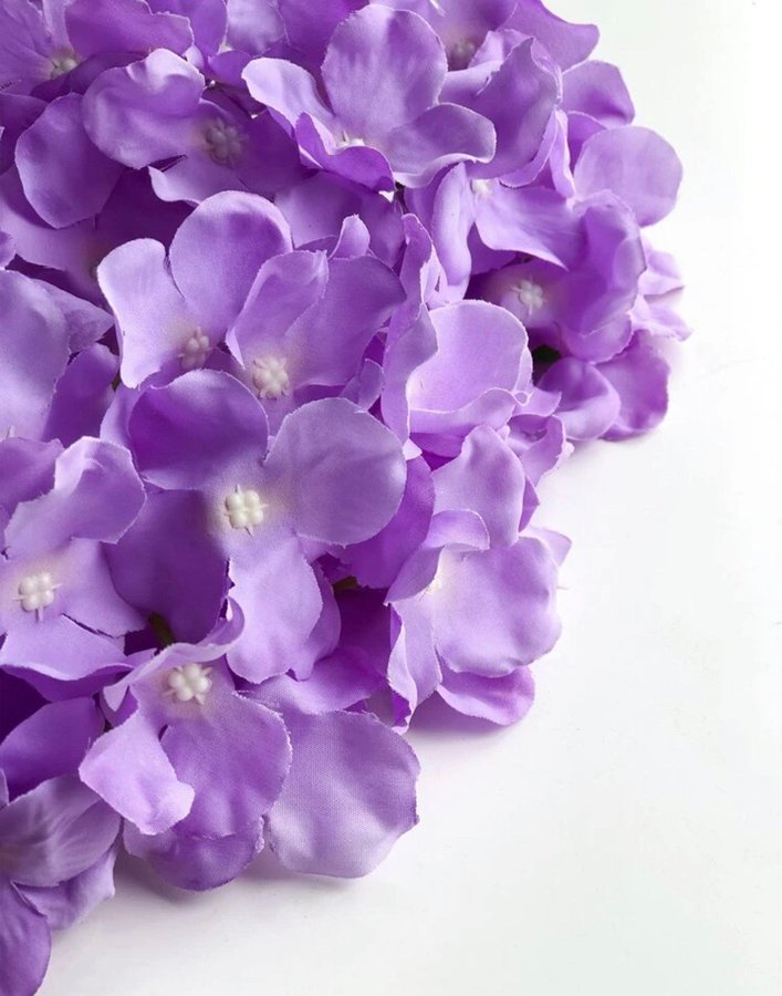 5 nya konstgjorda hortensia plastblomma plastblommor konstgjord blomma