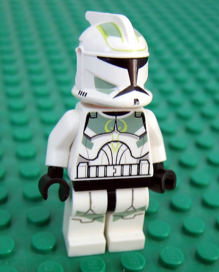 LEGO figur Star Wars Clone Trooper Horn Company (Phase 1) - Sand Green sw0298