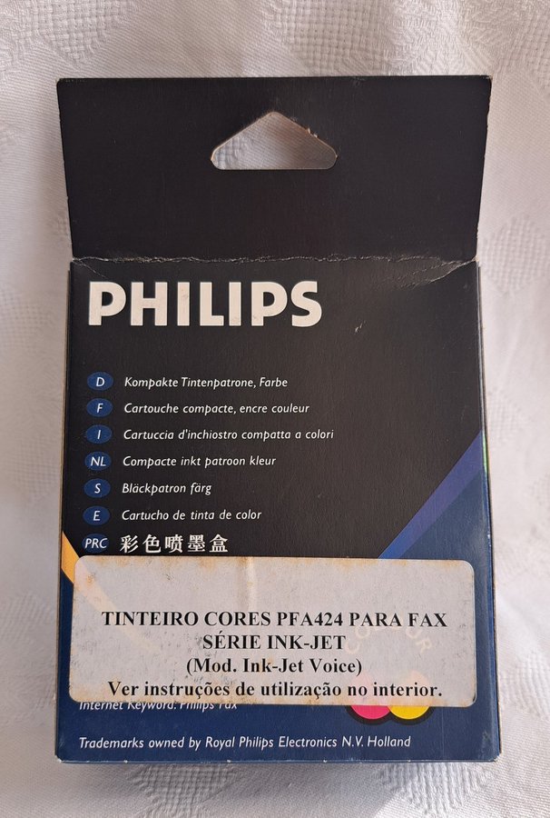 Philips PFA 424 Color Original Ink Cartridge for i-jet series