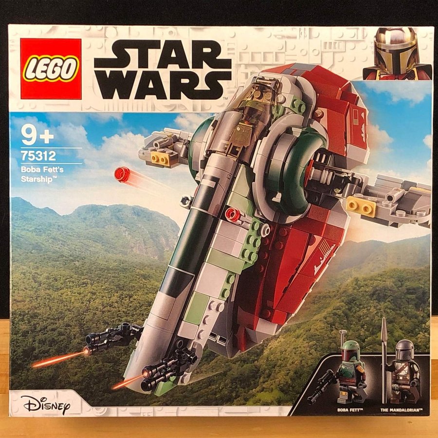 LEGO Star Wars 75312 "Boba Fett´s Starship" - från 2021 oöppnad / förseglad!