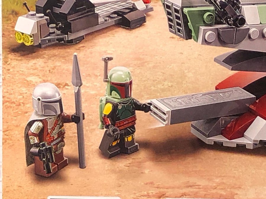 LEGO Star Wars 75312 "Boba Fett´s Starship" - från 2021 oöppnad / förseglad!