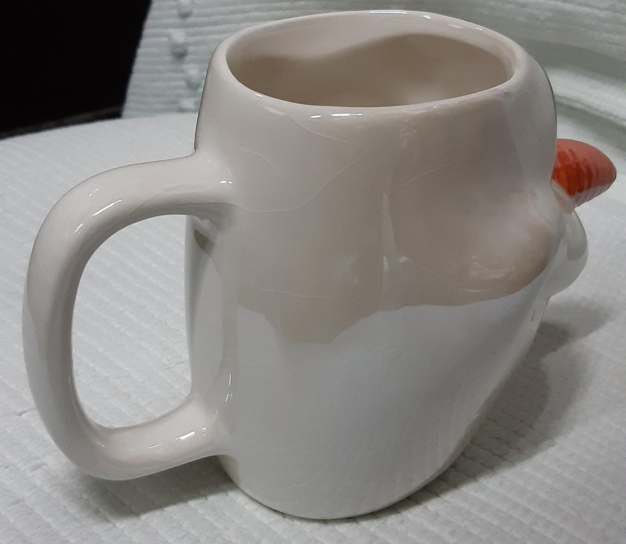 Porslinmugg Disney Frozen on Ice OLAF Ceramic Coffee Tea 3 D Mug