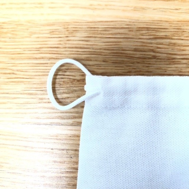 Chloè vintage white drawstring dust bag 22cm x 35cm