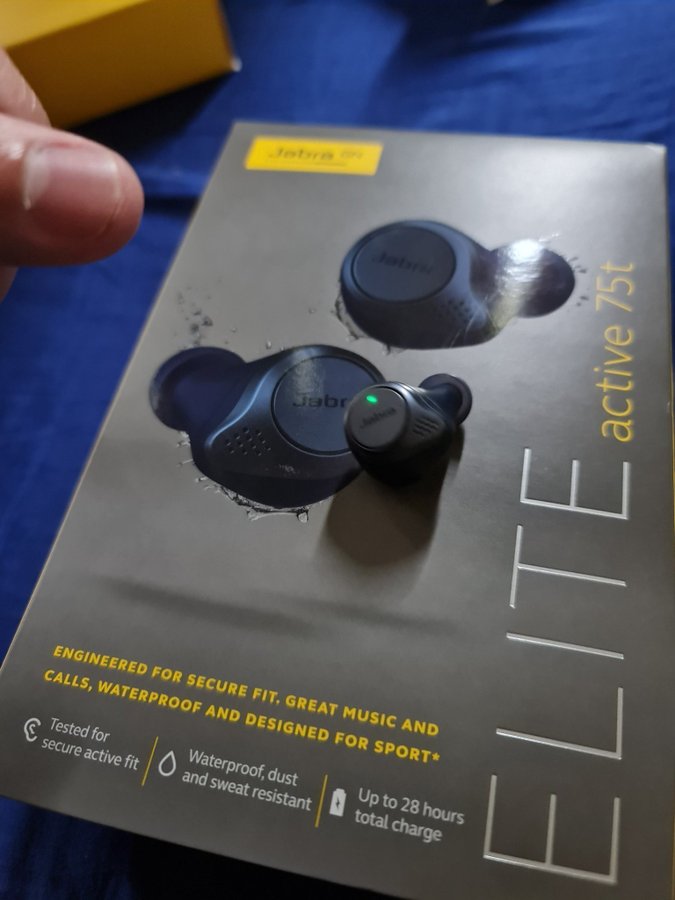 Jabra Elite active 75T vänster hörlur