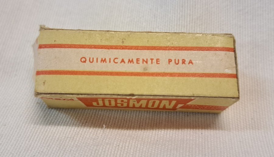 Vintage JOSMON razor mjukgörare pasta José Monserrate Pou - Made in Spain