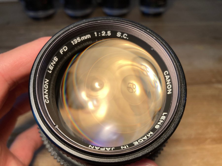 Canon FD 135mm f25 SC