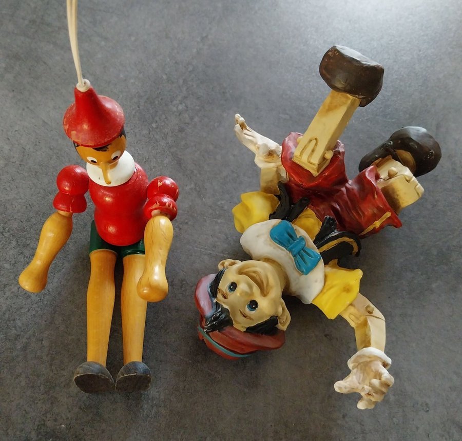 PINOCCHIO figur / docka (2st)