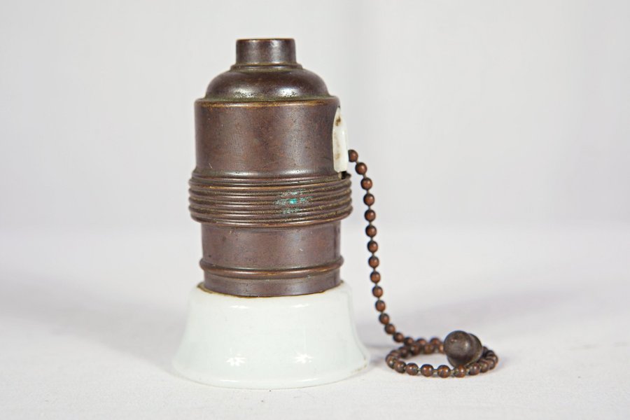LAMPSOCKEL antik 1900-1930tal original