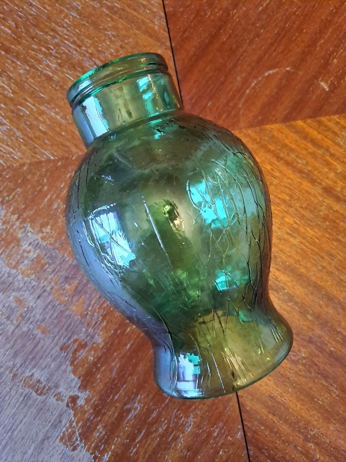 VINTAGE Lampkupa glaskupa jugend art nouveau deco fotogenlampa