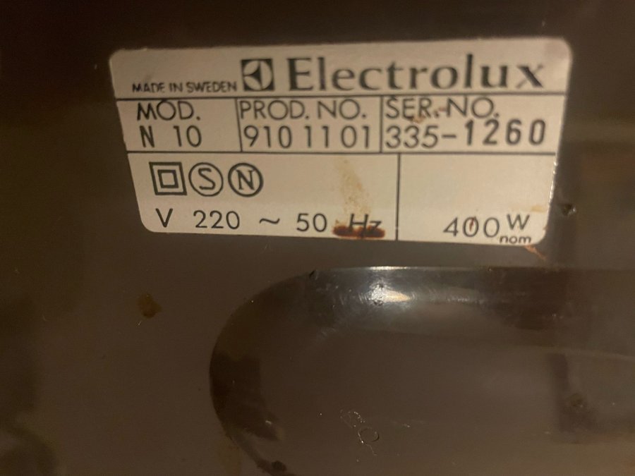 Electrolux Hushållsassistent- N10 med många tillbehör