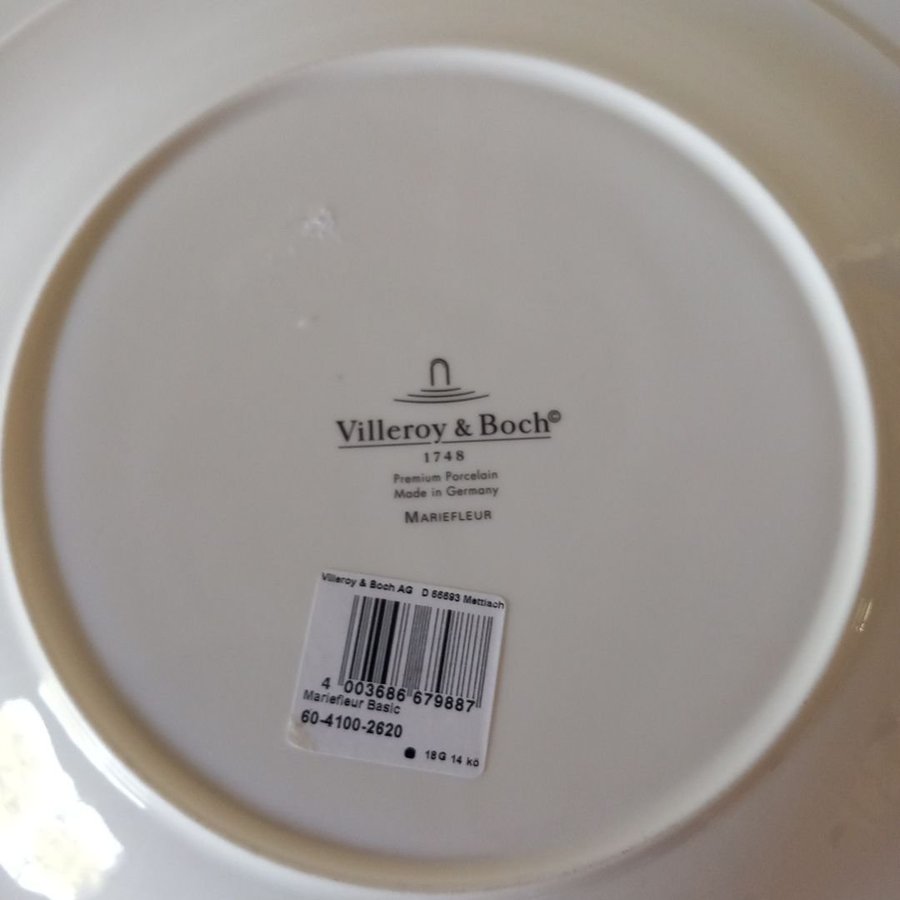 VilleroyBoch "Mariefleur" tallrik Premium Parcelain