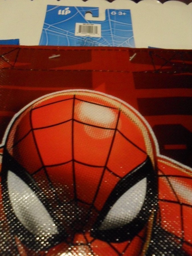 Spiderman kasse/väska i plast (ovanlig) Helt ny Direkt från USA